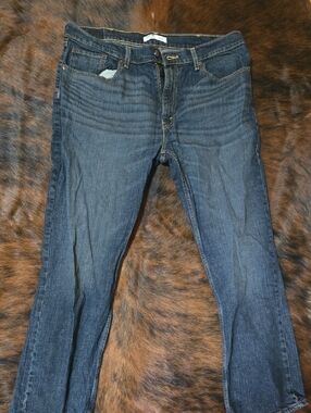Levi's Women's Dark Blue Straight Leg Jeans